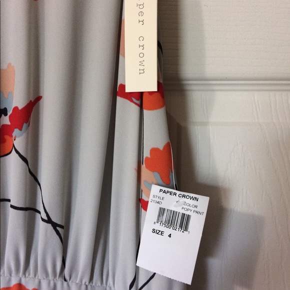 Paper Crown Tucson dress size 4 - Picture 8 of 8